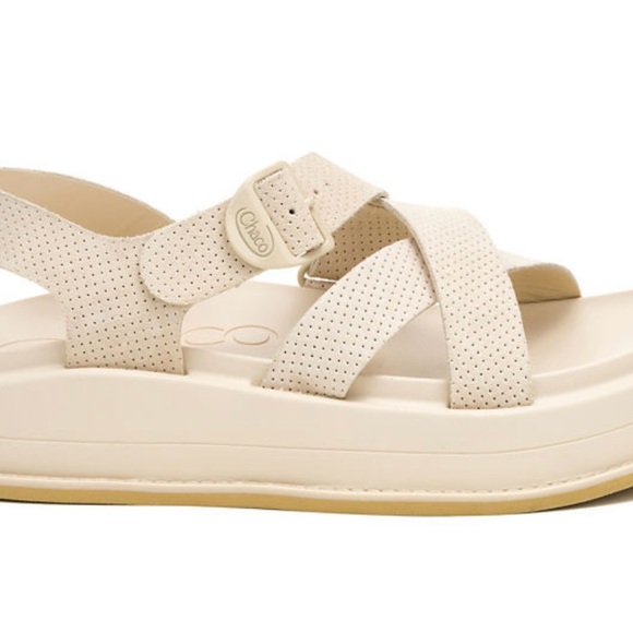 Chaco Women's Townes Suede Midform Sandals Size 9 - Picture 7 of 9